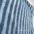 Striped Pattern Soft Short Plush Backrest Covers